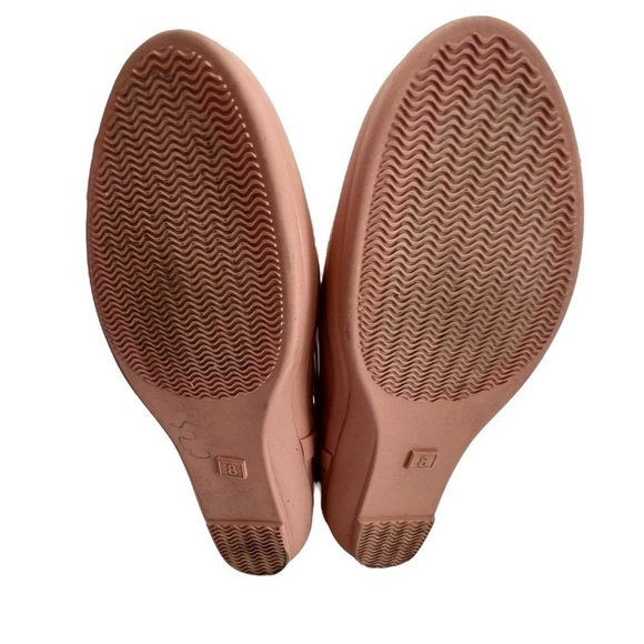 London Fog Piccadilly Pink Blush Rain Boots Size 8 - Picture 9 of 14